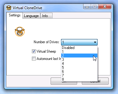 Remove Virtual Drive Vista